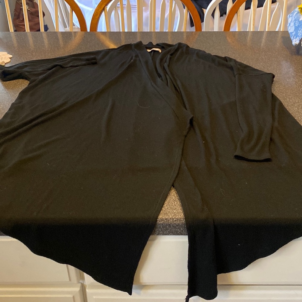 Abercrombie & Fitch buttonless drape sweater